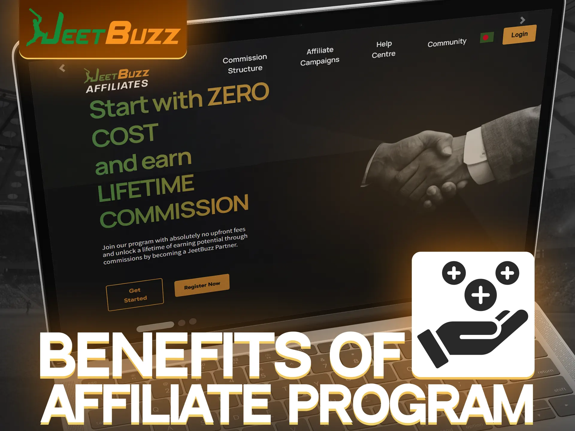 Read about the benefits available to all JeetBuzz partners.