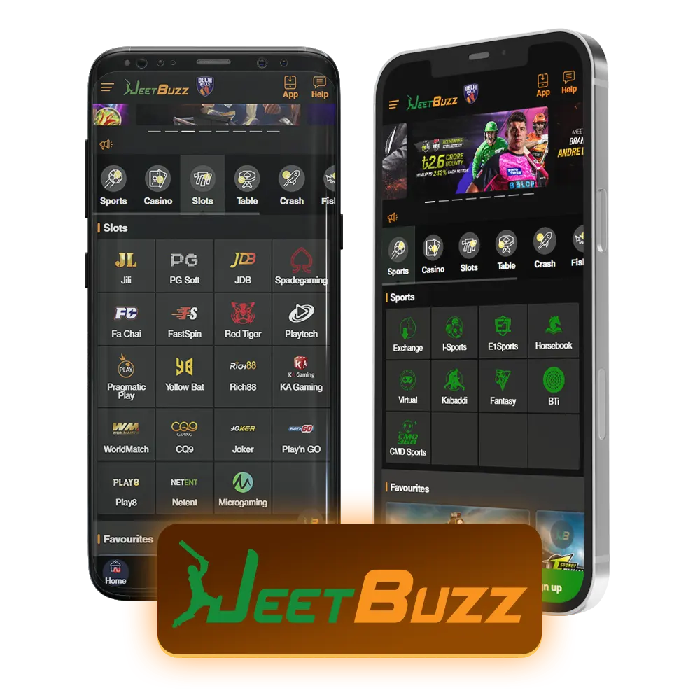 Download the JeetBuzz app to enjoy betting on the go.