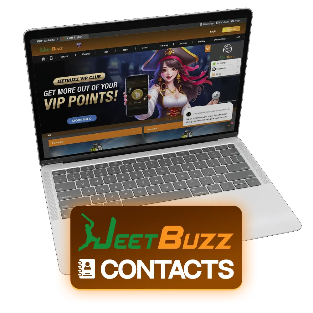 Learn ways to connect with the JeetBuzz team.