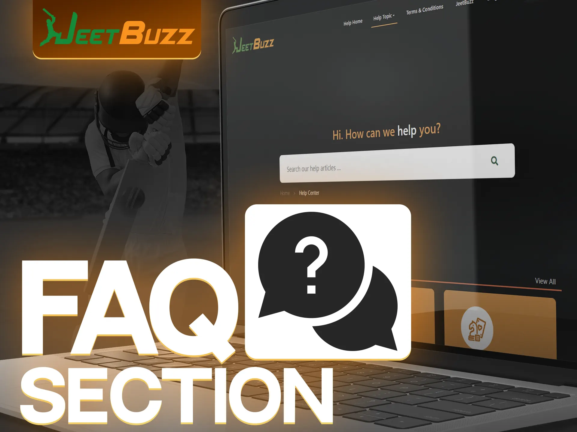 The JeetBuzz FAQ section can help you with your problem.