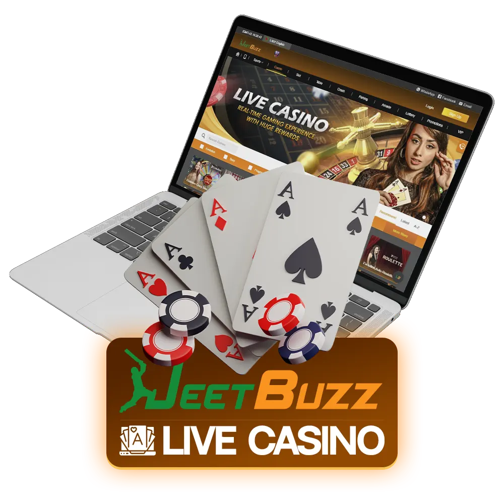 Start your journey through the world of live casino with JeetBuzz.