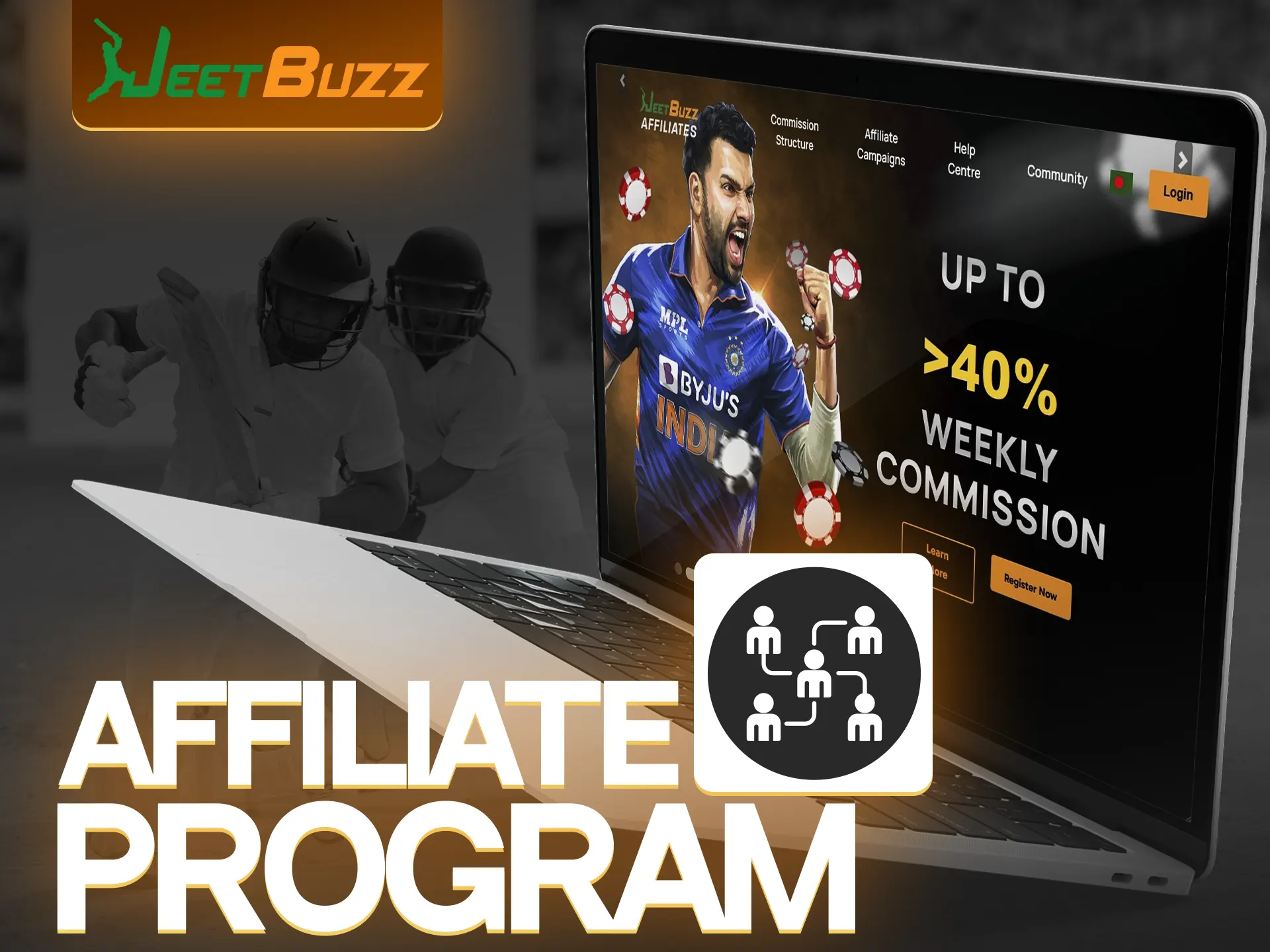 The JeetBuzz Affiliate program allows you to earn and receive special bonuses.