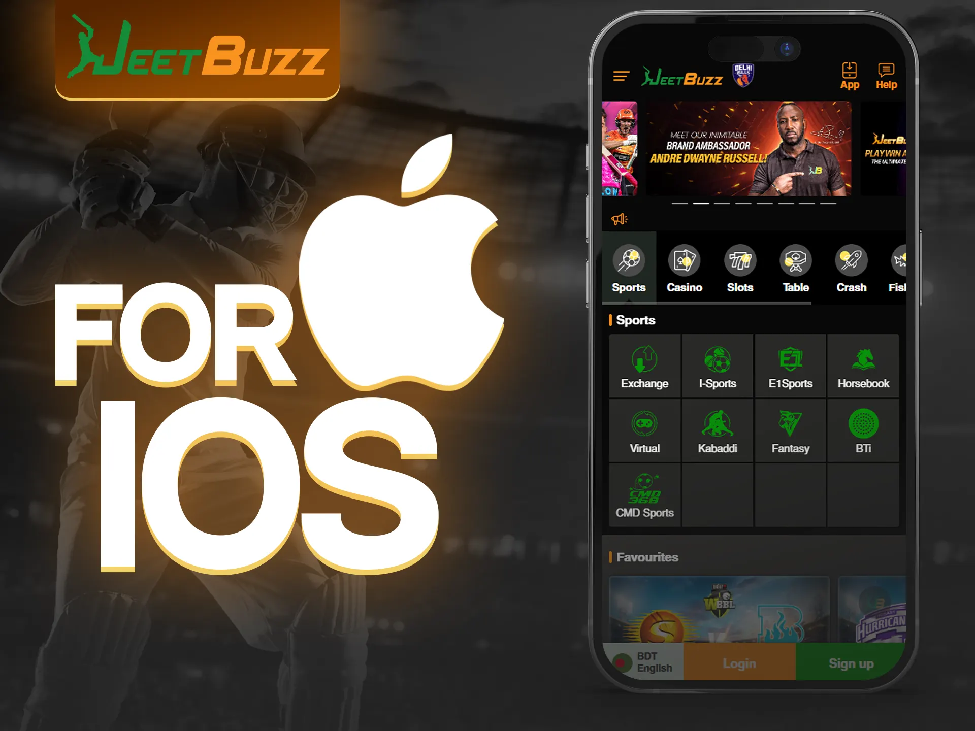Users of iOS devices can bet on JeetBuzz via PWA.