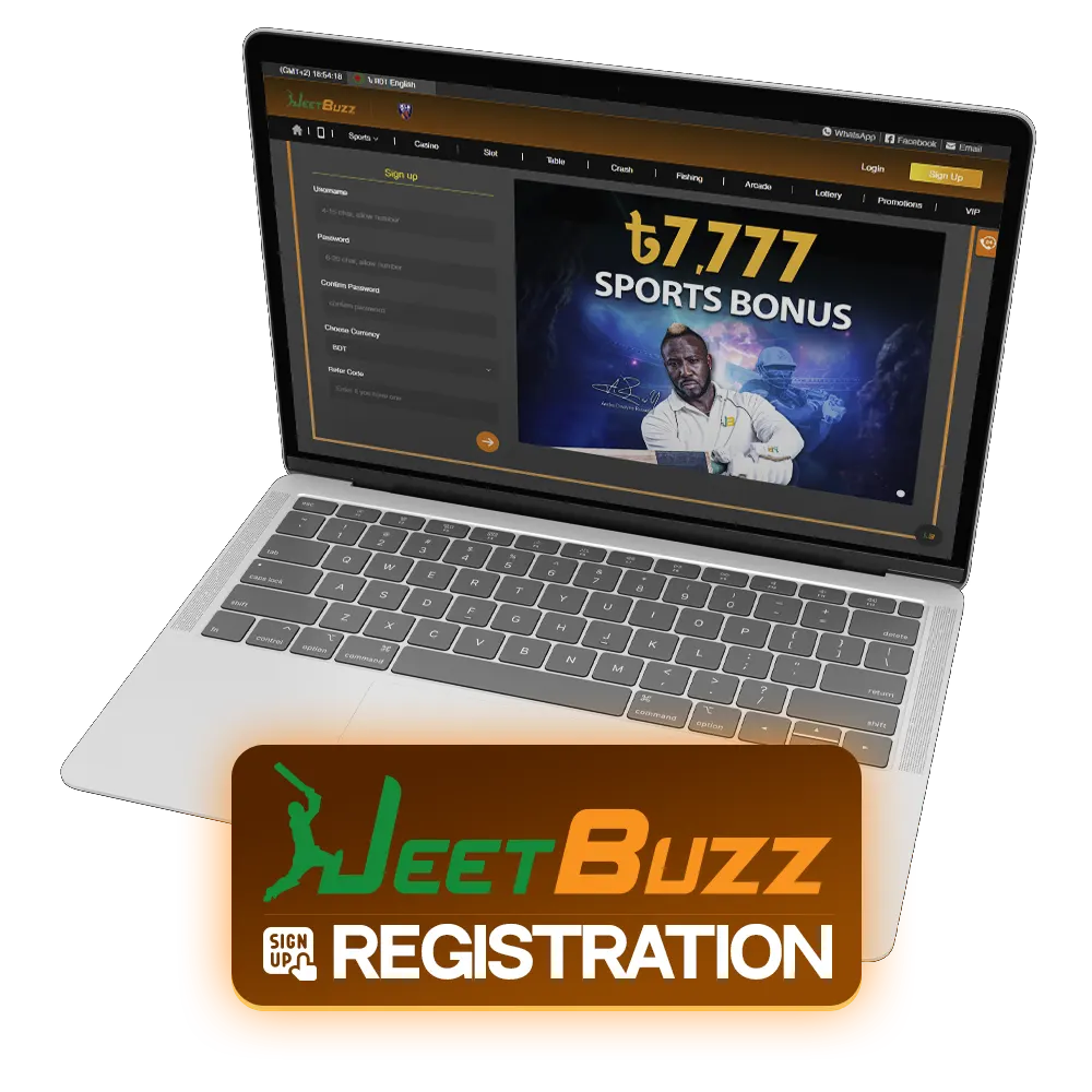 Read the detailed instructions on how to register on the JeetBuzz website.