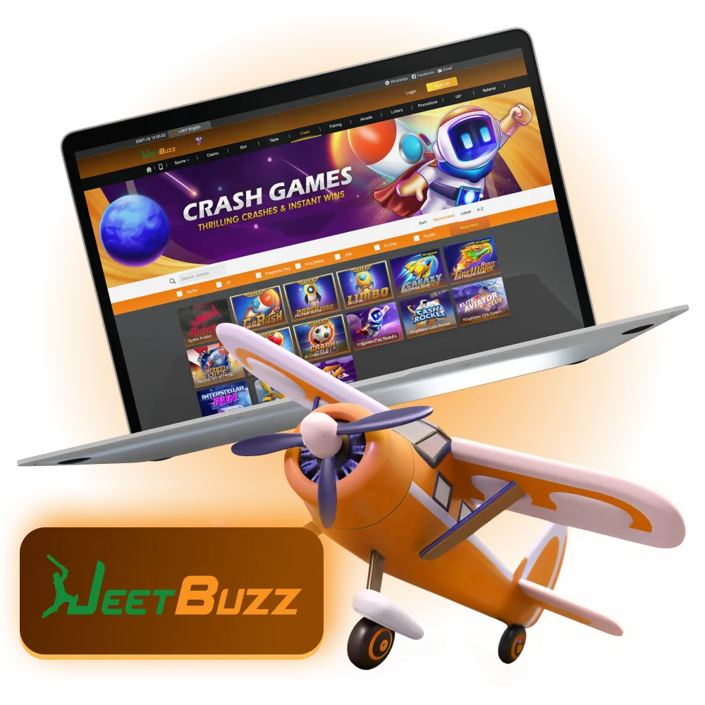 Explore crash games at JeetBuzz Bangladesh.