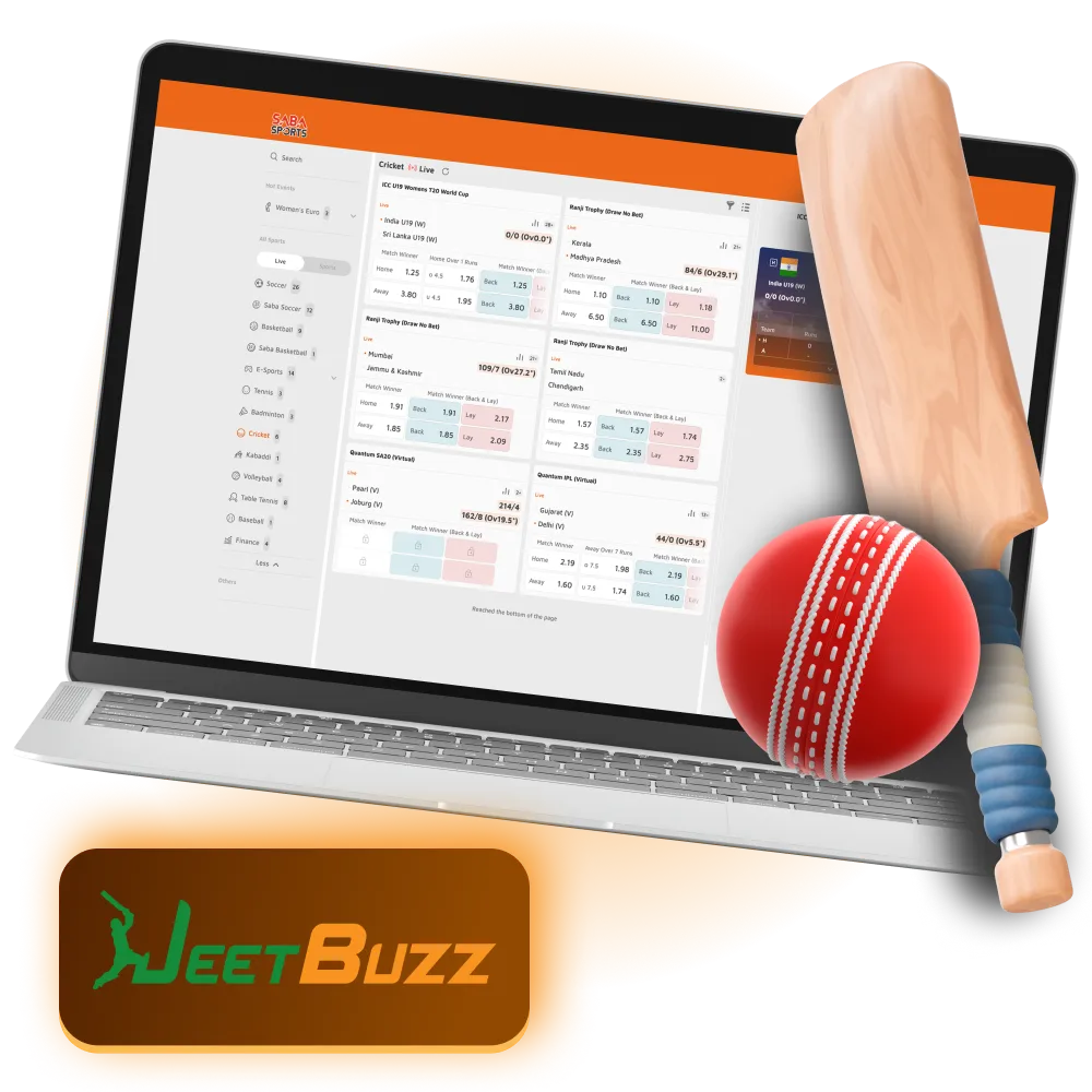 Bet on JeetBuzz cricket matches in Bangladesh.