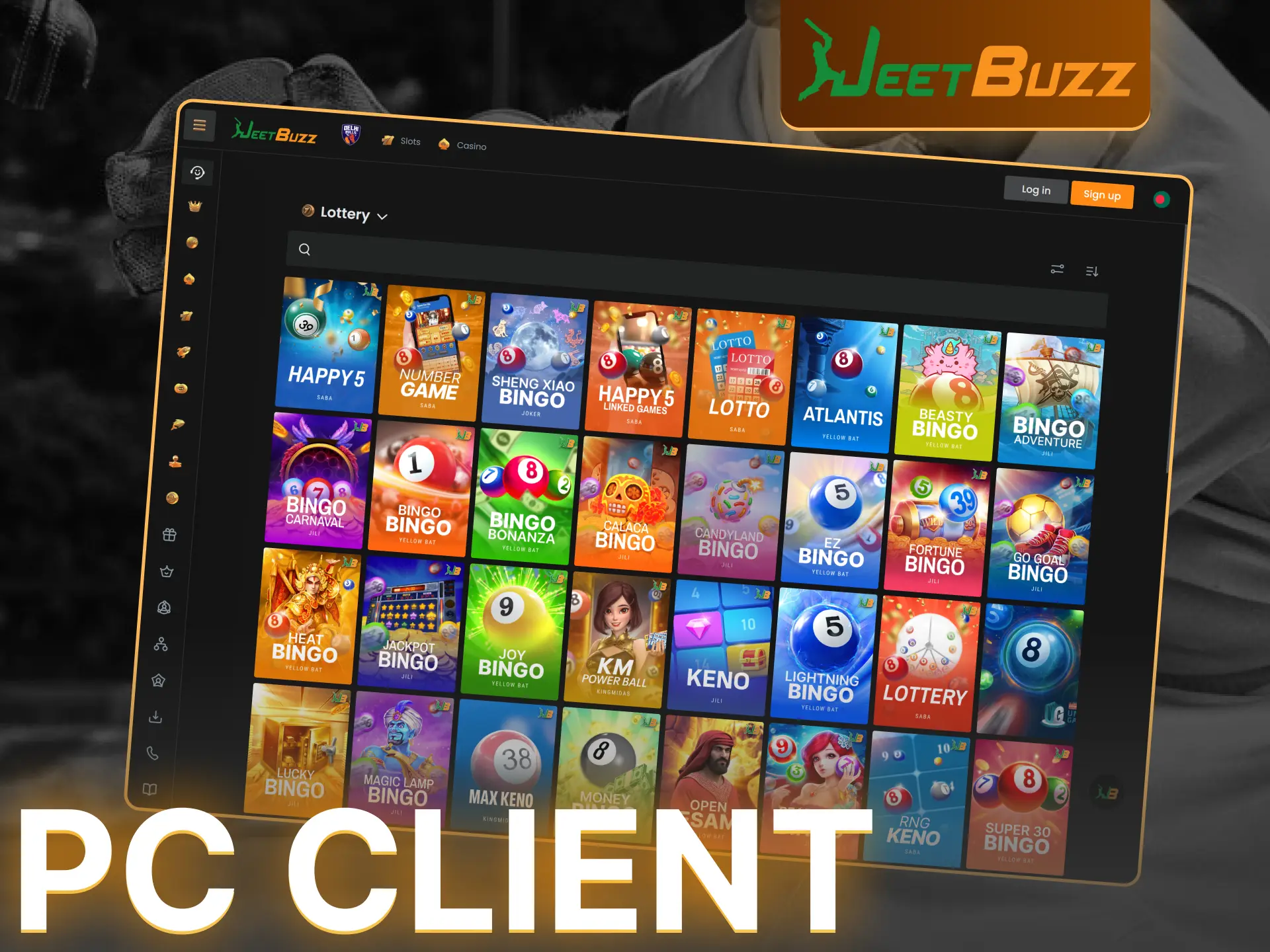 Enjoy full version of JeetBuzz website from your computer.