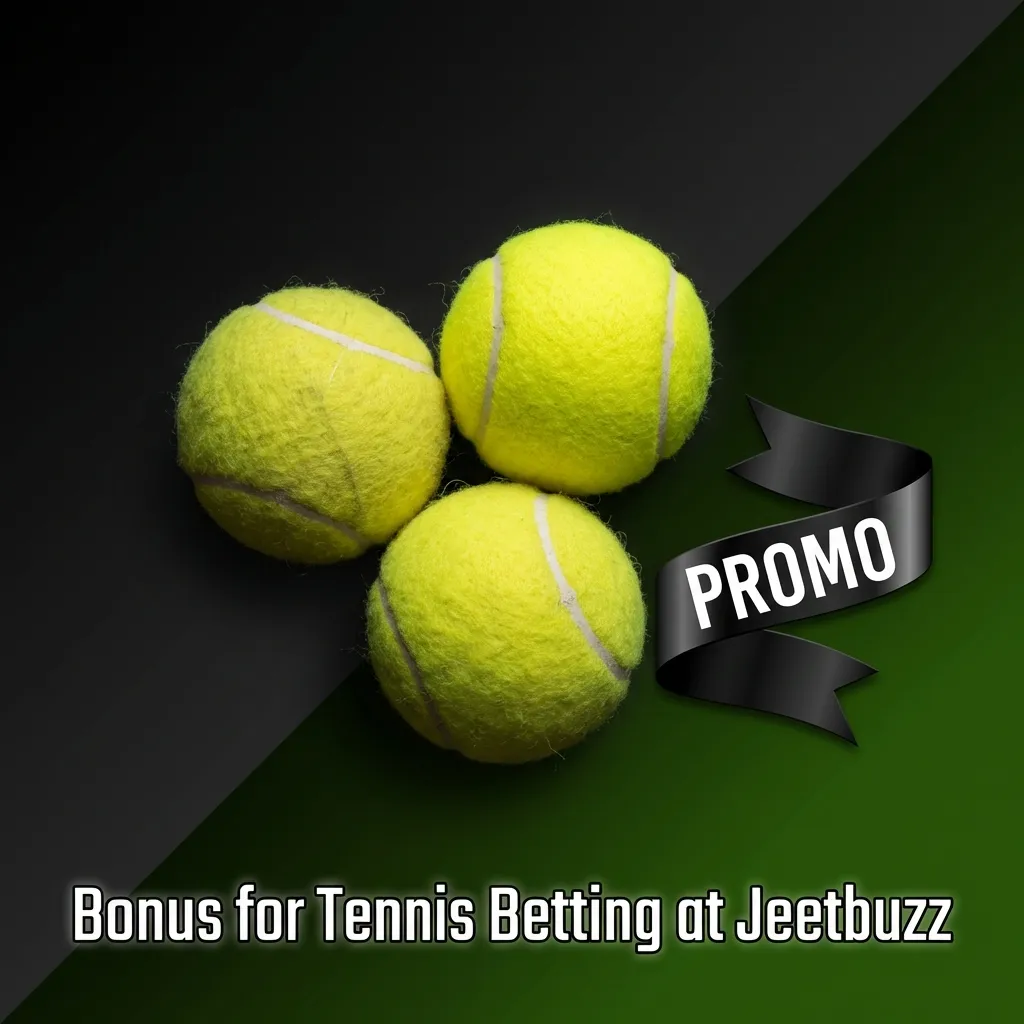 Jeetbuzz tennis betting bonus: 100% match up to ৳10,000 for new users with 5x wagering requirement at 1.50+ odds