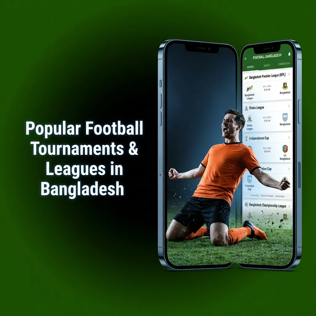 Football stadium with fans watching international and regional league matches popular in Bangladesh